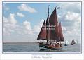 0917  Büsum MARGARETHA mit Segelschiffen